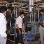 Amul delegation visits Godavari Dairy plant