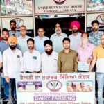 Ludhiana 25 farmers attend training course on dairy and pig farming at vet varsity