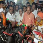 Karnataka Gopuja or Cow worshipping performed in all veterinary institutions