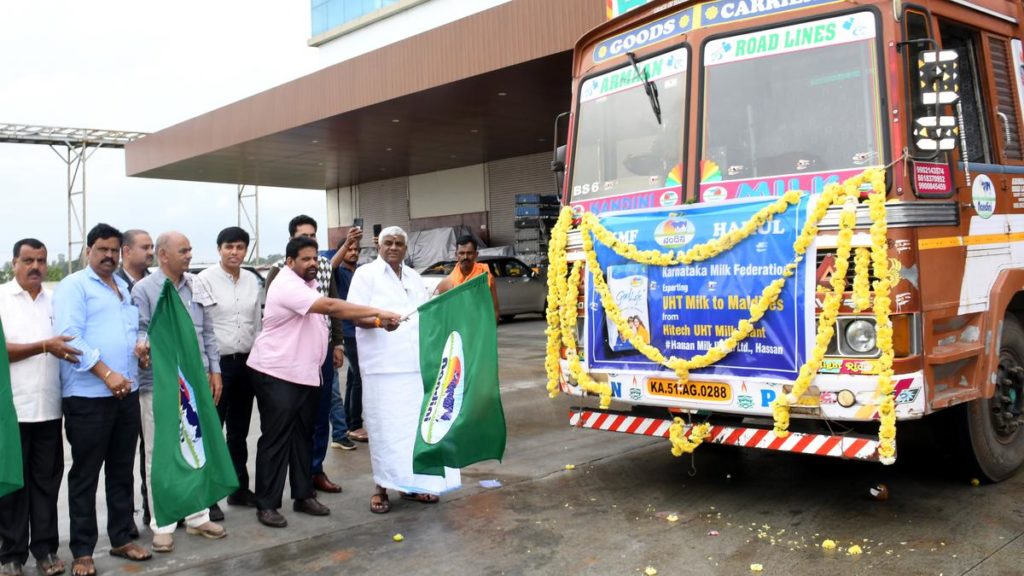 Hassan Milk Union starts exporting milk to Maldives