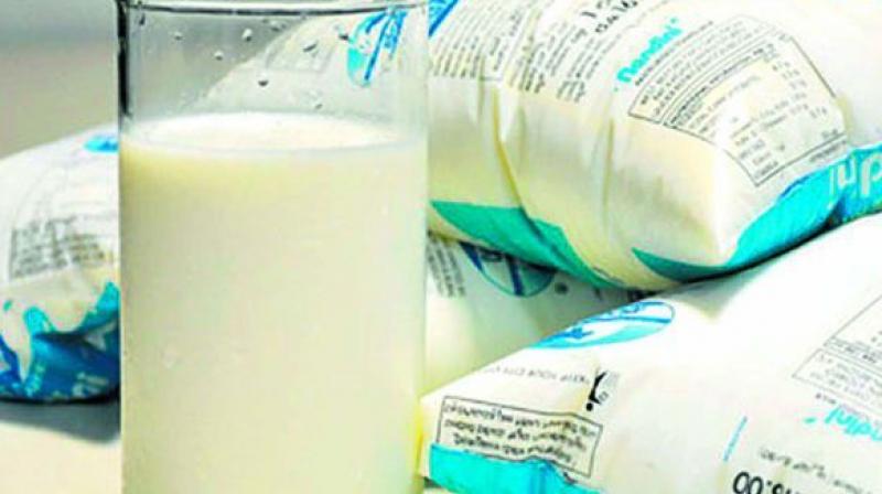For the first time formaldehyde, a deadly chemical that is used to preserve corpses was traced in milk, said Yadadri zonal assistant food controller V. Jyotirmayi.