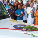 Parshottam Rupala, Union Minister of Fisheries, Animal Husbandry and Dairying, flags off mobile veterinary clinics in the presence of Union Minister V. Muraleedharan, State Minister J. Chinchurani, and Binoy Viswam, MP, during a function in Thiruvananthapuram on Thursday.