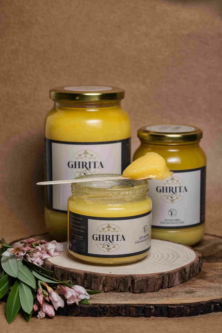 The ghee sold is from A2 cow milk and is one of the highlights of Shankar Farms, Picture credits: Kalyani