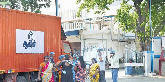 Tendering process is underway to upgrade Aavin Madhavaram dairy unit