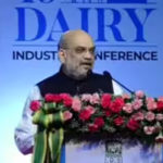 Union Home Minister Amit Shah at the Indian Dairy Summit uin Gujarat