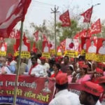 Maharashtra farmers march towards Mumbai from Nashik on 14 March 2023