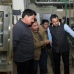 Ladakh Dairy Cooperative Federation’s milk pasteurisation plant inspected by Chairman and Secretary