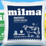 Milma milk packets