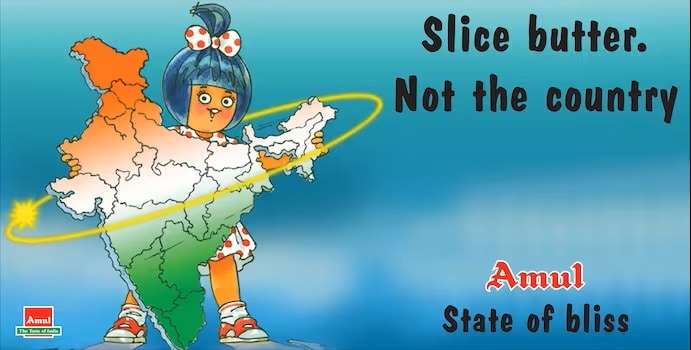 A 2009 Amul ad. (Amul)