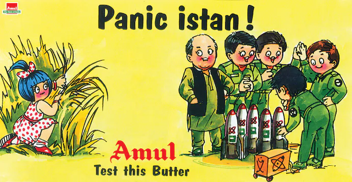 A 1998 Amul ad. (Amul)