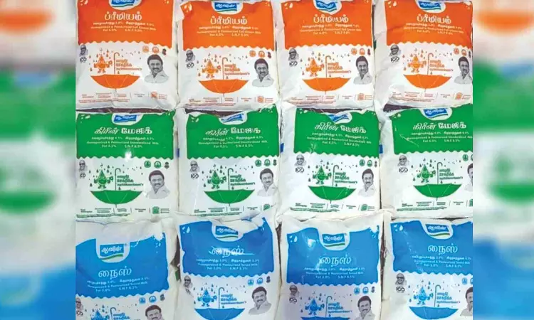 Pictures of CM Stalin, MK on Aavin milk sachets stir a hornet’s nest