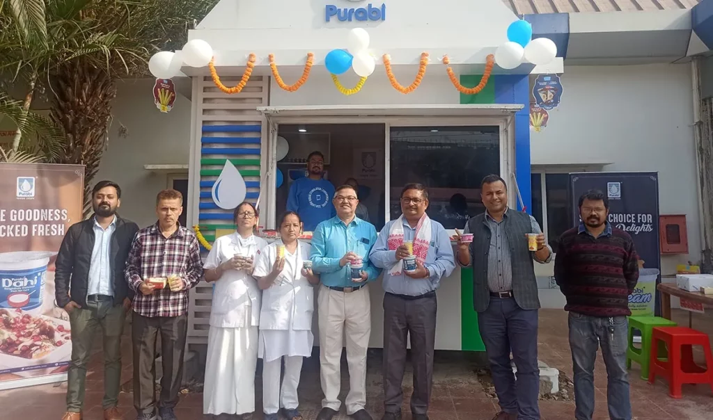 Purabi Dairy introduces innovative prefabricated milk booths in Assam