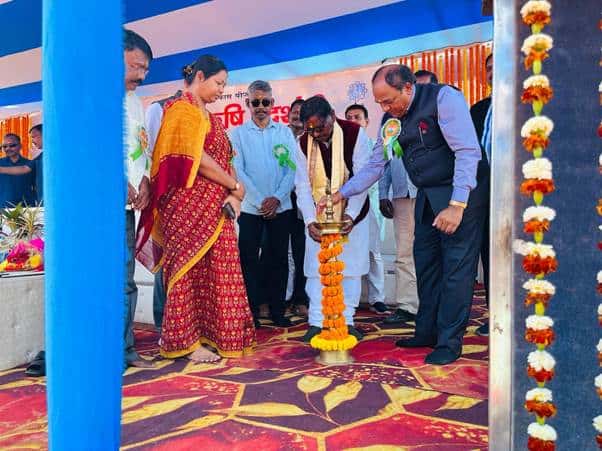 Union Minister Shri Arjun Munda inaugurates 3-day National dairy Mela and Agricultural Exhibition at Chaibasa in Jharkhand