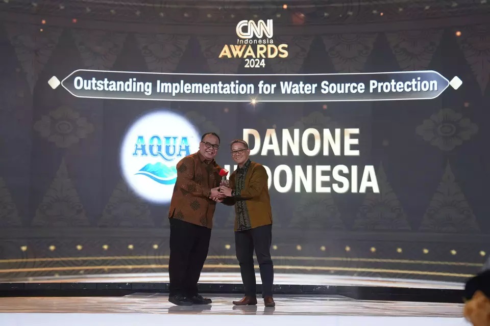 Danone Indonesia Wins Award for Water Source Protection