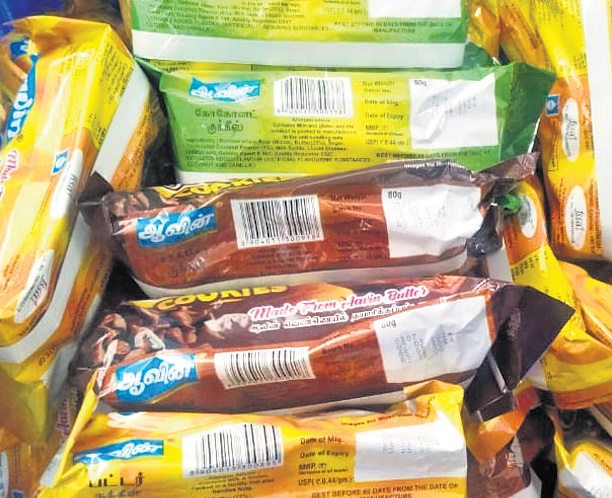 Food officials seize stale biscuits in TN, Aavin orders probe