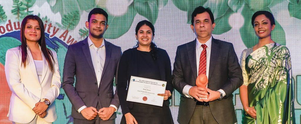 Fonterra Brands Lanka Honoured with a Silver Award for Green Productivity