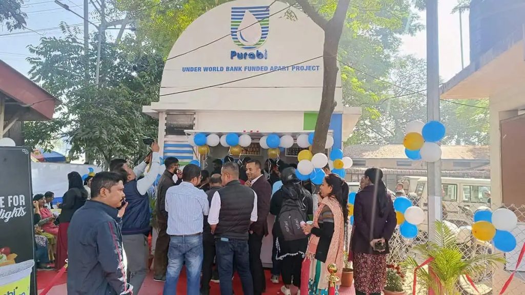 Purabi Dairy sets up milk booth at Janata Bhawan in Guwahati