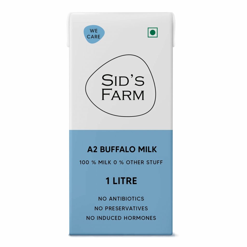 Sid’s Farm introduces A2 buffalo milk in aseptic packaging