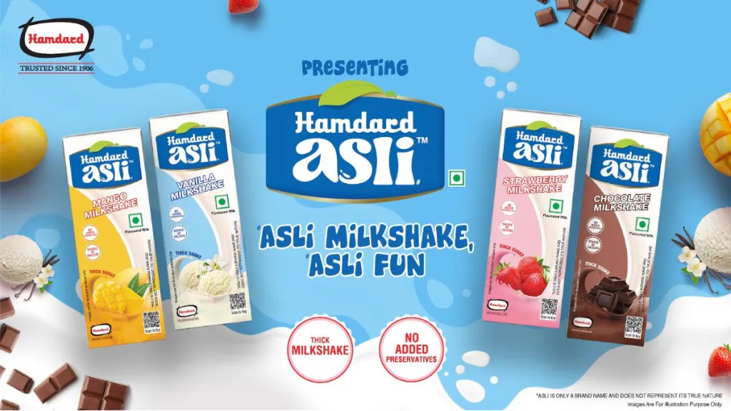 Hamdard Foods India expands into flavoured milk category with Hamdard Asli Milkshakes