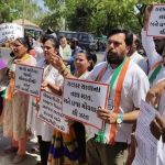 Congress stages protest against milk price hike in Vadodara