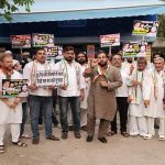 Delhi Cong stages protest over hike in milk price