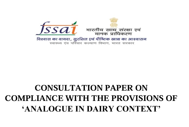 FSSAI invites comments following row over analogue sold as dairy