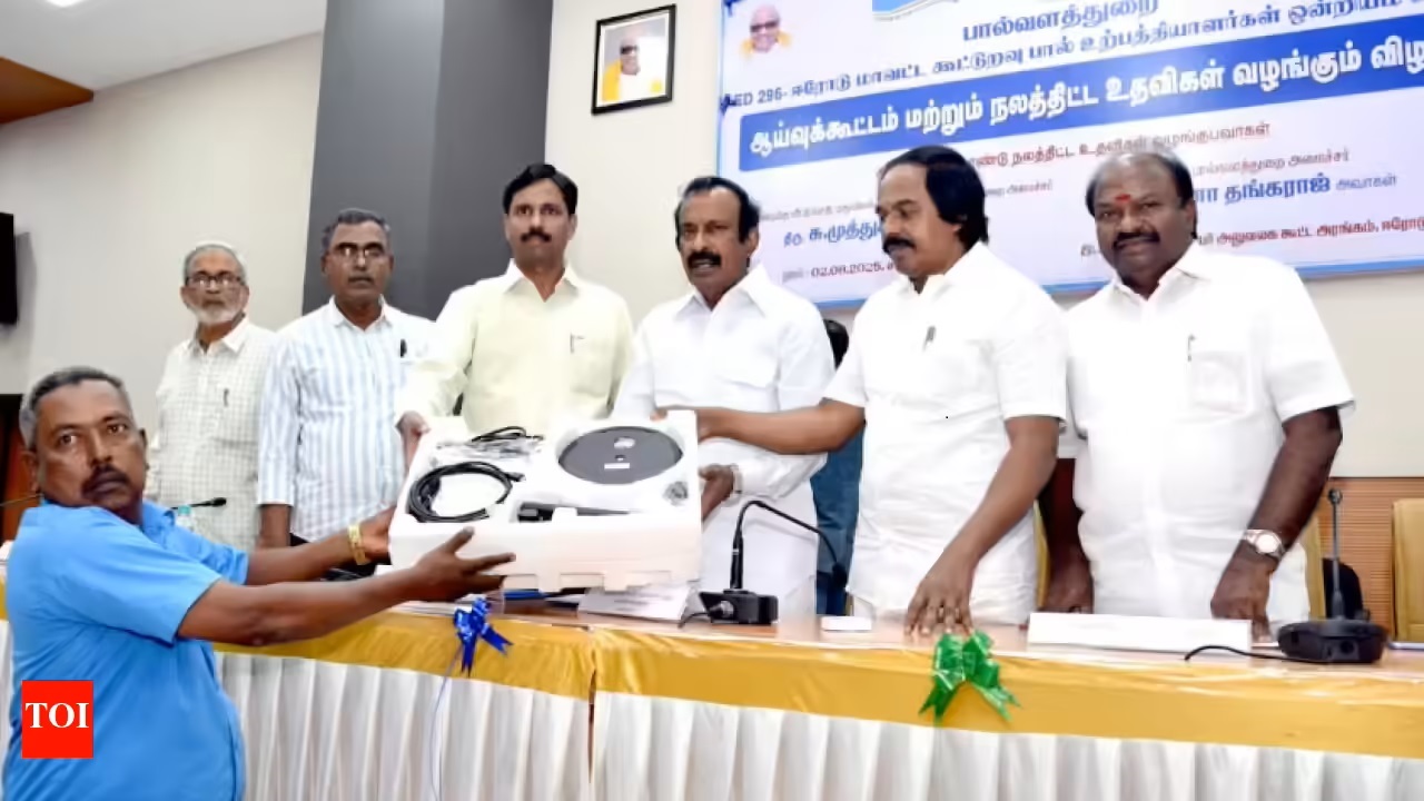 'Impossible To Adulterate Aavin Milk,' Says Minister - EDairy News India