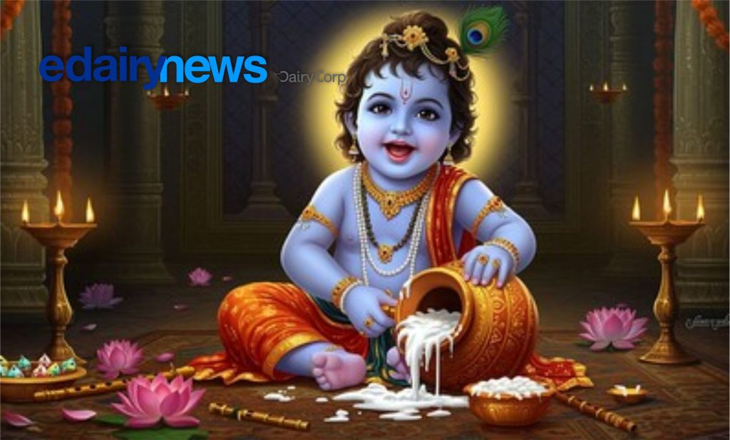 The legend of Lord Krishna, the butter thief, mirrors India’s eternal love for milk — a sacred heritage now driving its rise as a global dairy leader.