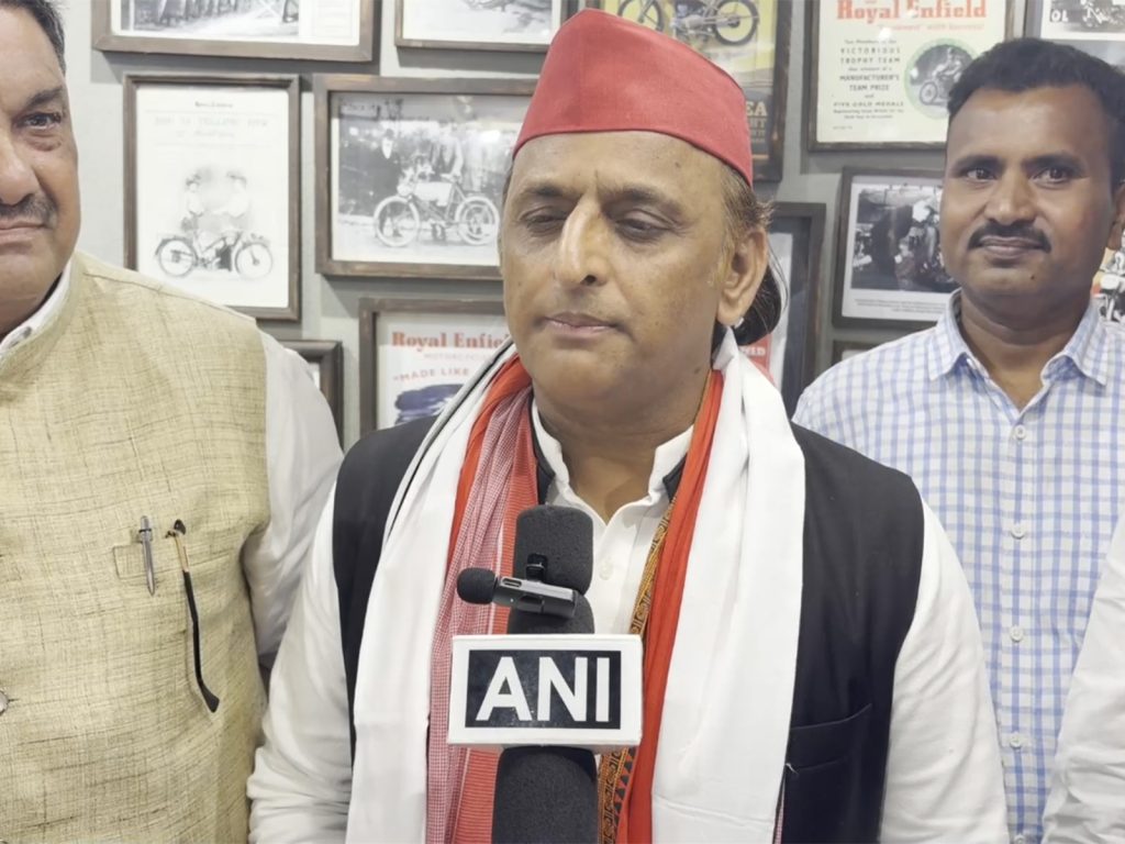 UP Dairy War Akhilesh Accuses BJP of 'White Milk' Corruption