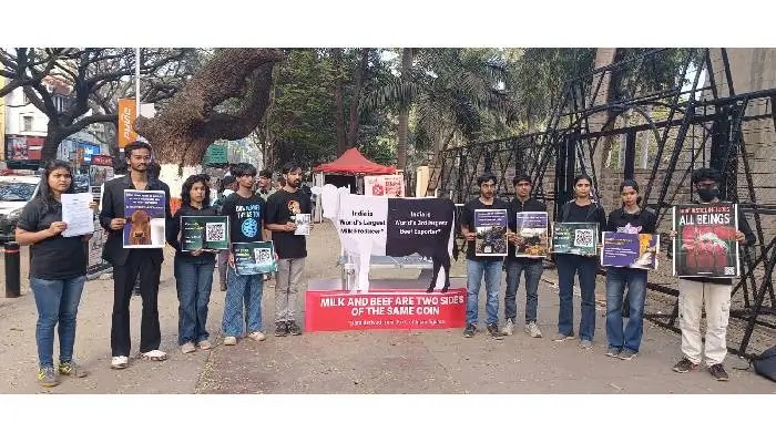 Pune Protest Links India’s Dairy to Global Beef Trade