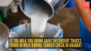 Detergent Traces in Milk Spark Safety Concerns