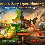 India’s Dairy Export Moment Opportunity or Illusion in FY26