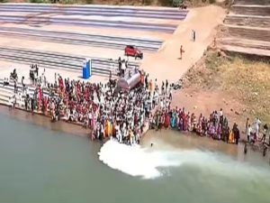 India Probes River Pollution From Milk Rituals