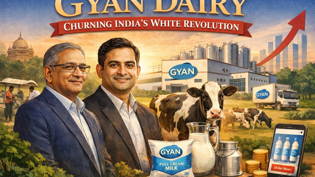 Gyan Dairy Drives North India’s Organized Milk Surge
