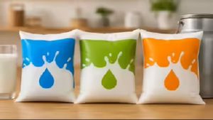 India's First Self-Degrading Milk Pouches Launch