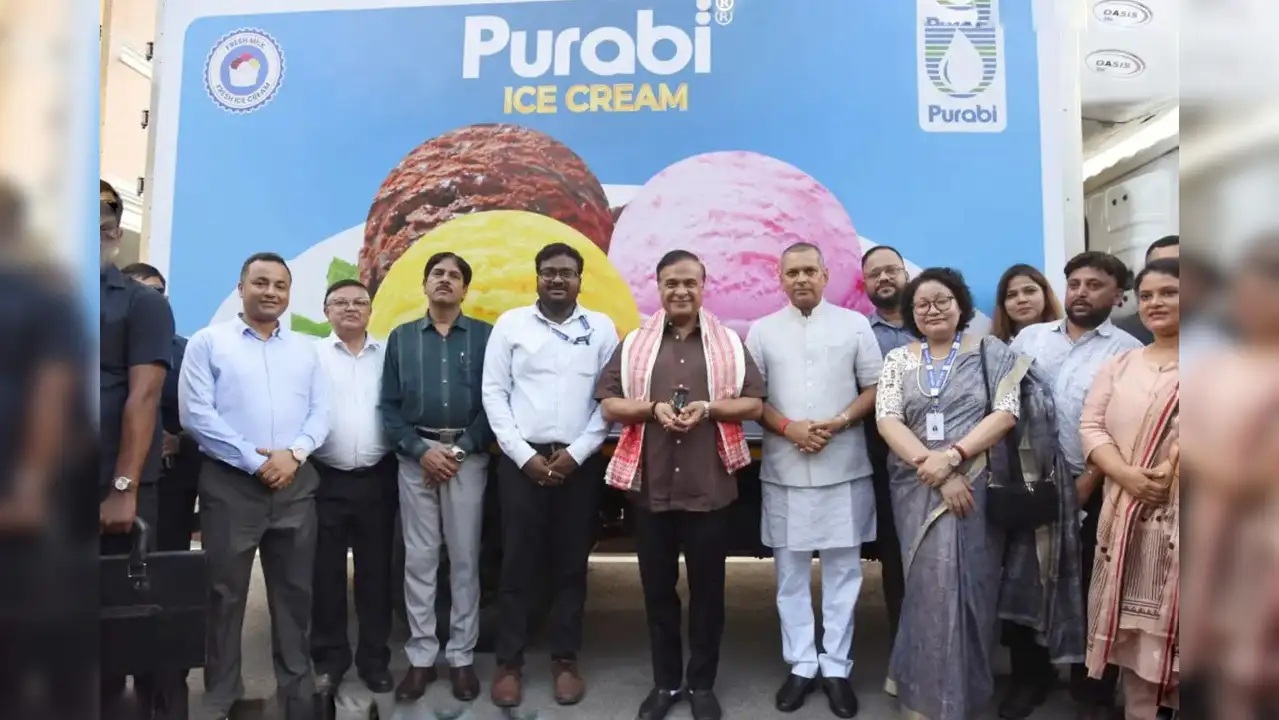Export Milestone Assam's Purabi Dairy Scripts History with First Ice Cream Shipment to Bhutan