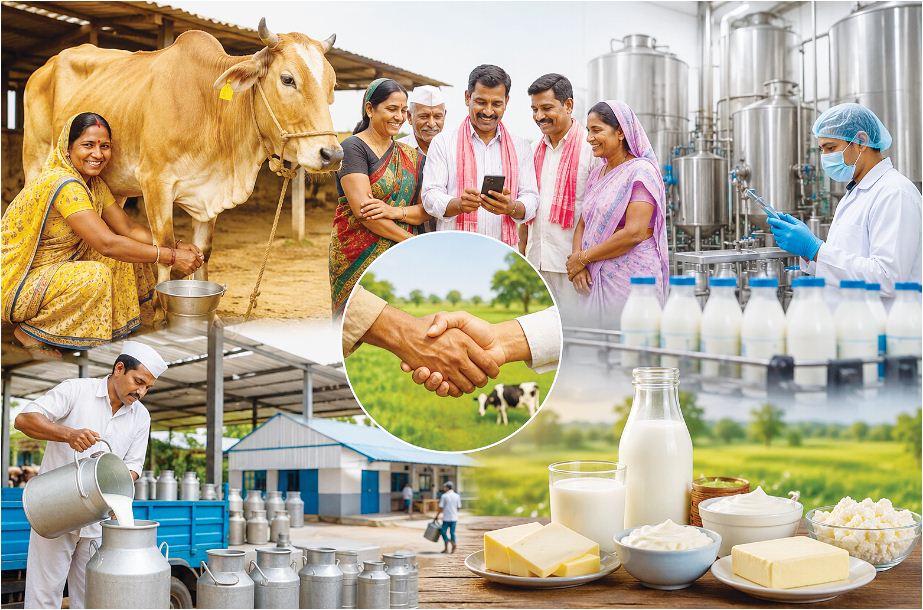 India’s Milk Giant Unleashes a 388 Lakh Tonne Blitz