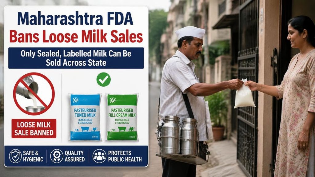 Maharashtra Bans Loose Milk in Shock Safety Crackdown