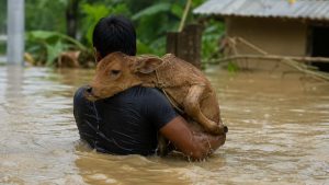 Assam's Silent Crisis Severe Floods Wash Away Dairy Cattle and Destroy Smallholder Livelihoods