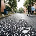 Shanghai Converts 6,000 Plastic Milk Bottles into Asphalt Road Shanghai Converts 6,000 Plastic Milk Bottles into Asphalt Road