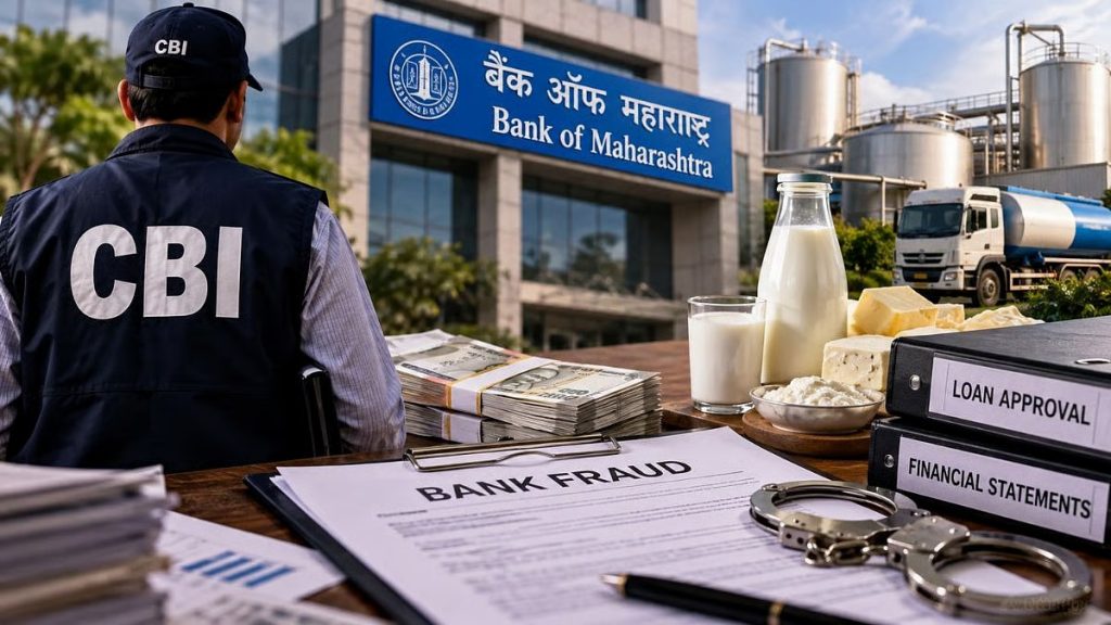 CBI investigates multi-crore bank fraud involving dairy firm