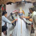 Navratri milk bath ritual in Haryana highlights festive dairy demand surge Navratri milk bath ritual in Haryana highlights festive dairy demand surge